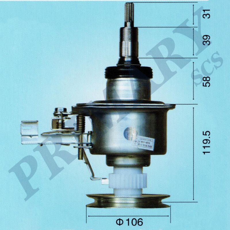 Washing machine clutch 023